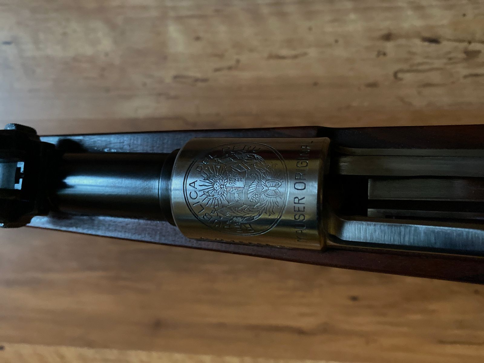 Liquidación de mi colección: rifle de cerrojo Mauser Model Peru 1909 Cal. 7,65x53 Arg, imagen 4 de 5
