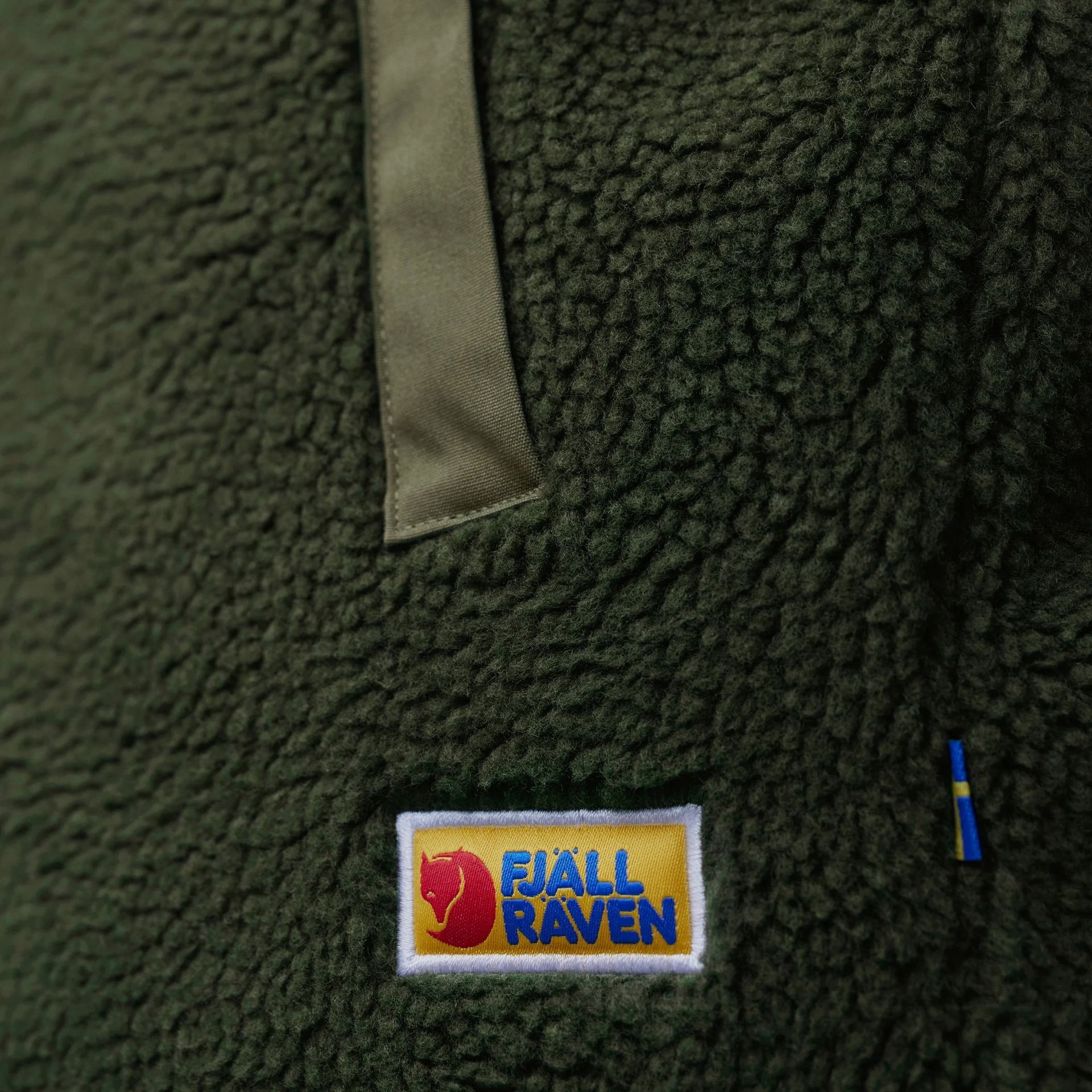 Vardag Pile Jacke M Deep forest-Laurel green, Bild 9 von 9