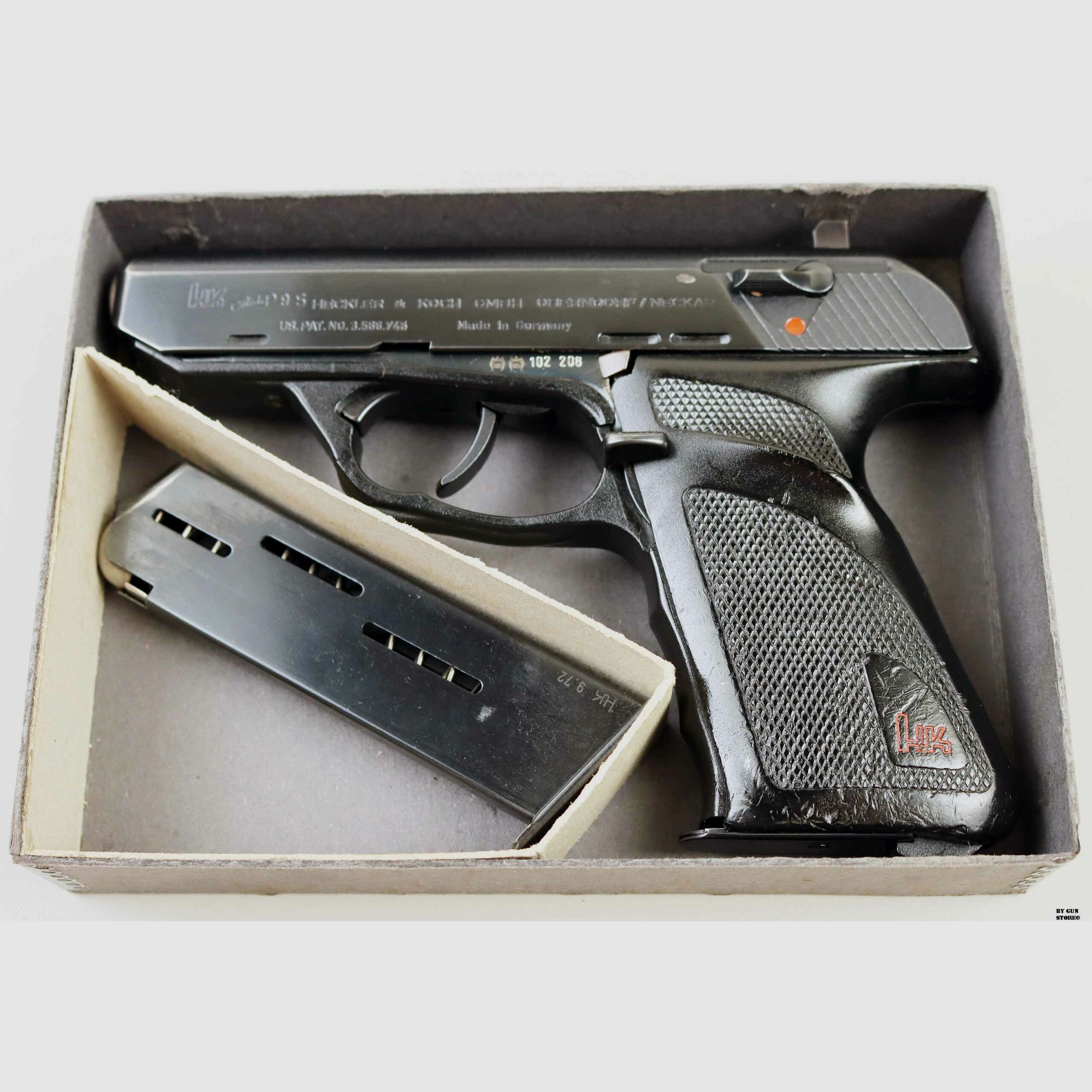 Pistole Heckler & Koch Modell P9S Bundeswehr Kal. 9×19 Matr. 102208, Bild 10 von 13