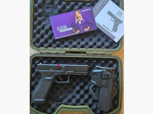 Glock17 Pistole Schreckschuss 9mm P.A.K 