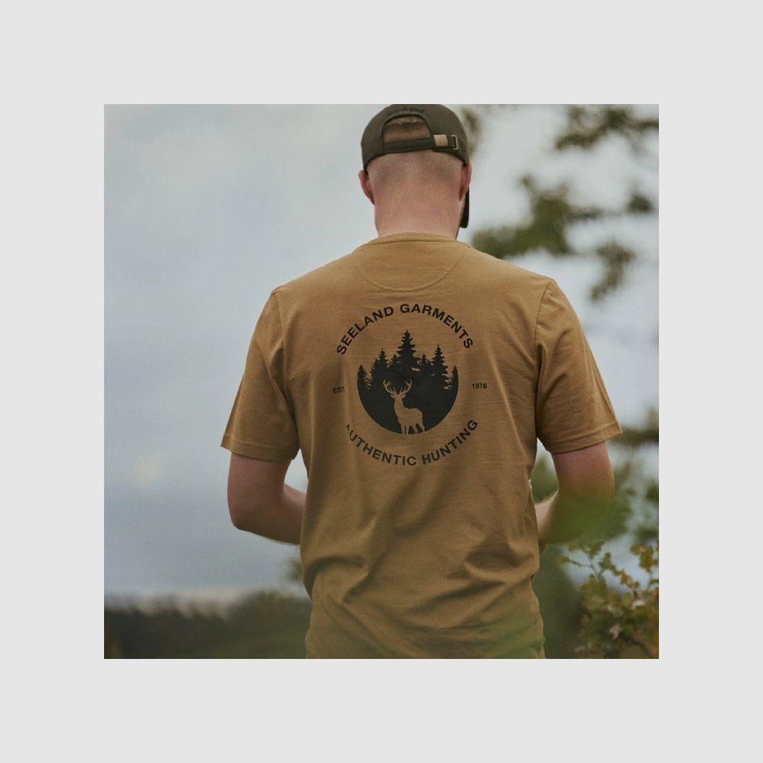 T-shirt SAKER ANTIQUE BRONZE SEELAND, image 3 of 5