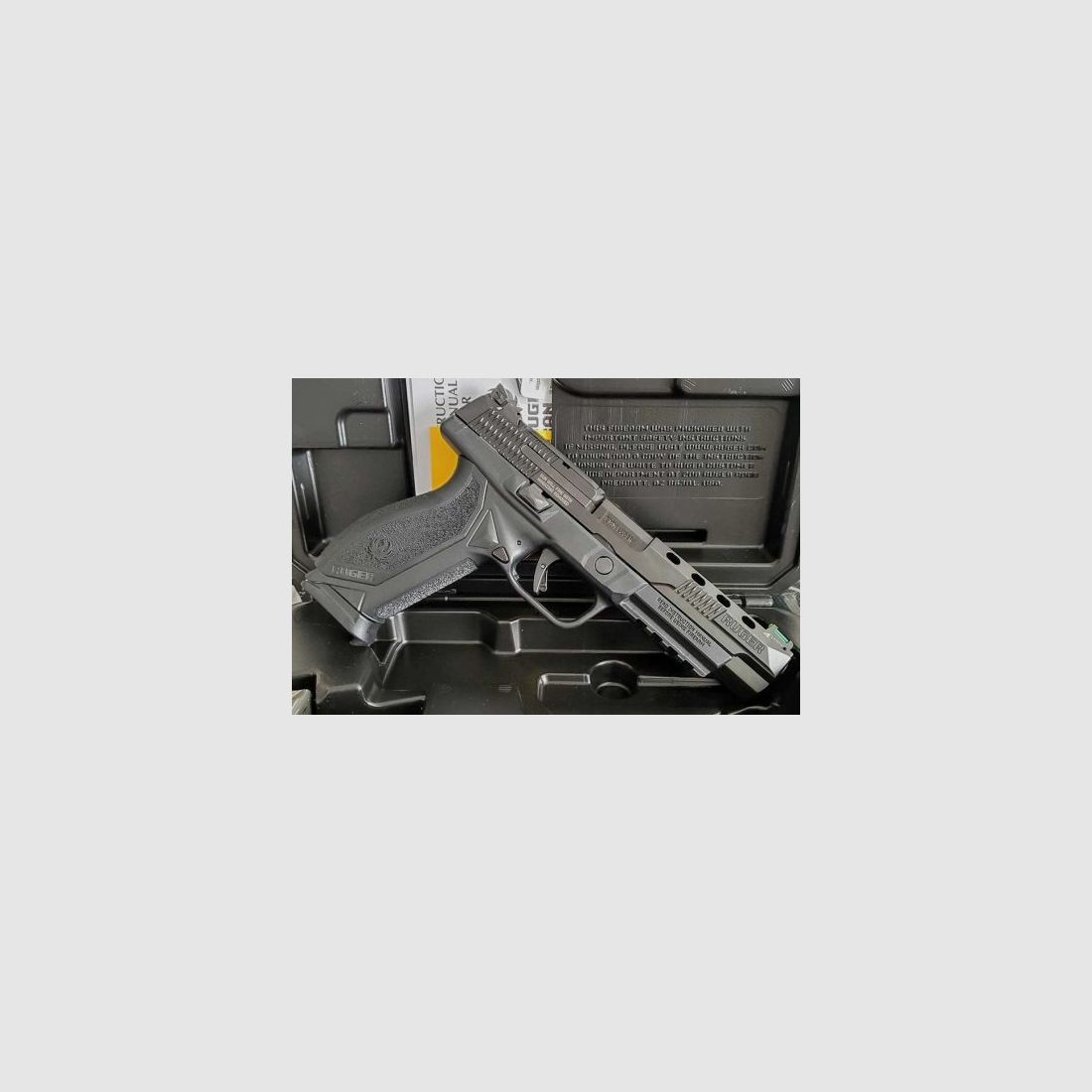 Pistolet américain Ruger compétition