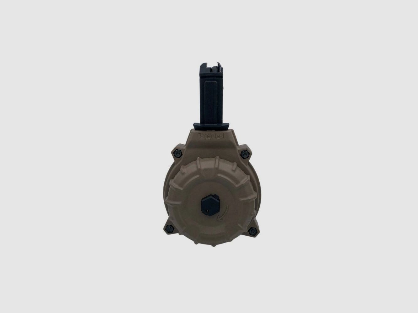 CZ SCORPION 9MM (50) RD DRUM FLAT DARK EARTH POLYMER