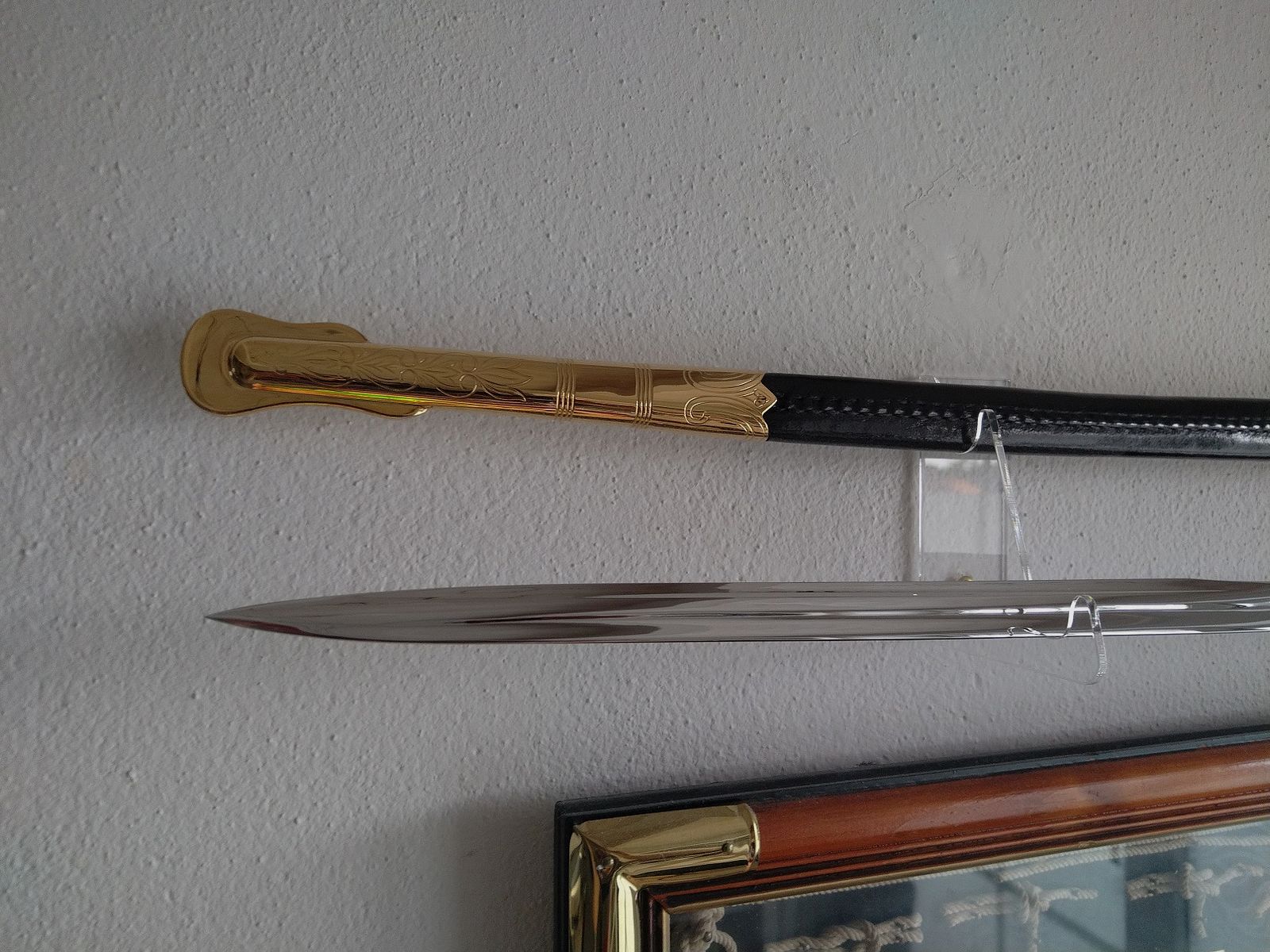 Sable de oficial de marina alemán M/1923 WKC Solingen