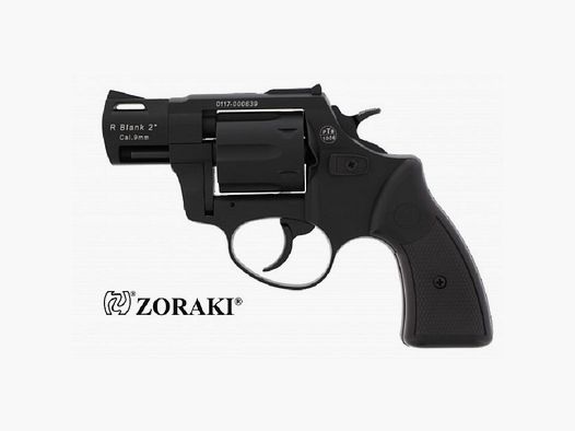 ESC Zoraki R2 2'' zwart 9mm R.K. (Premium) gas- & signaalwapens