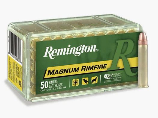 Remington Magnum Rimfire .22 Win. Mag. 40GR JHP 50 cartuchos