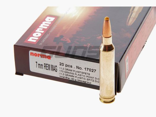 Norma 7 Rem. Mag. PPDC 170 gr.