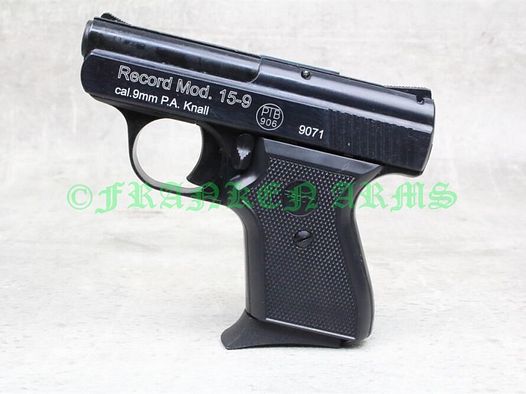 Record	 Modell 15-9 9mm P.A. brüniert