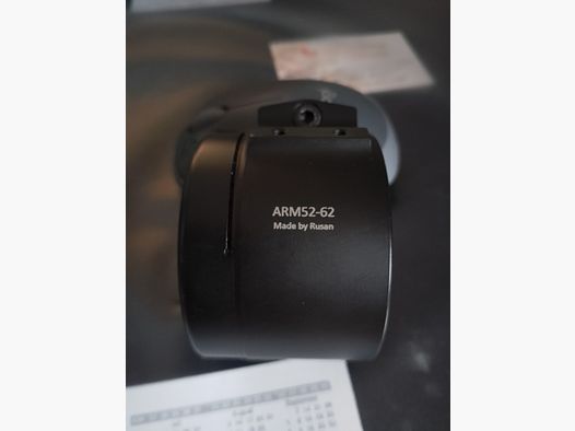 Adapter Rusan ARM52-62 come nuovo con filetto interno M52x0,75