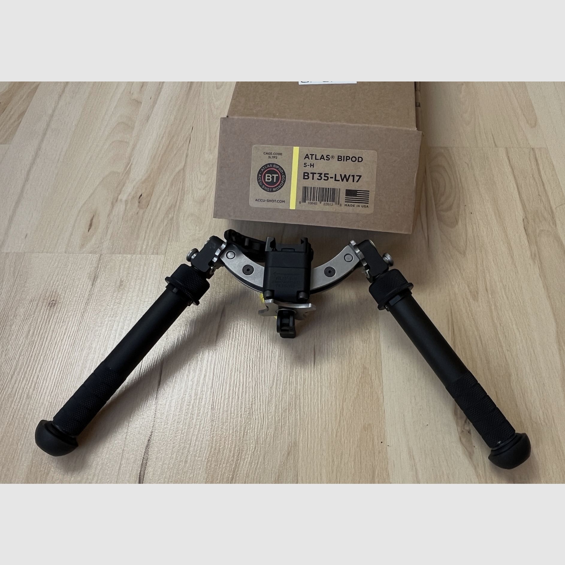 Atlas 5-H BT35-LW17 Zweibein von Accu-Shot