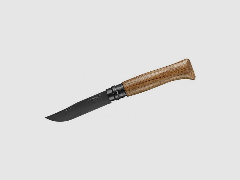 Opinel zakmes No. 8 ZWART EIK