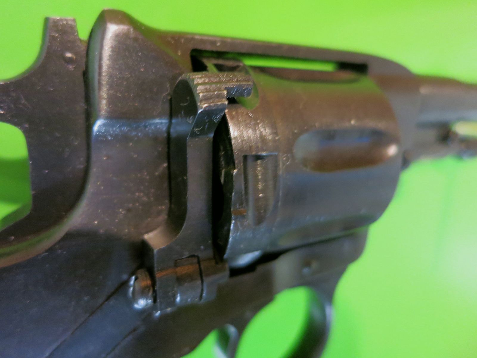 NAGANT-REVOLVER, 1938, gasdicht, 4mmM20, DA/SA Offiziere, perfekt Überarbeitet   #37-