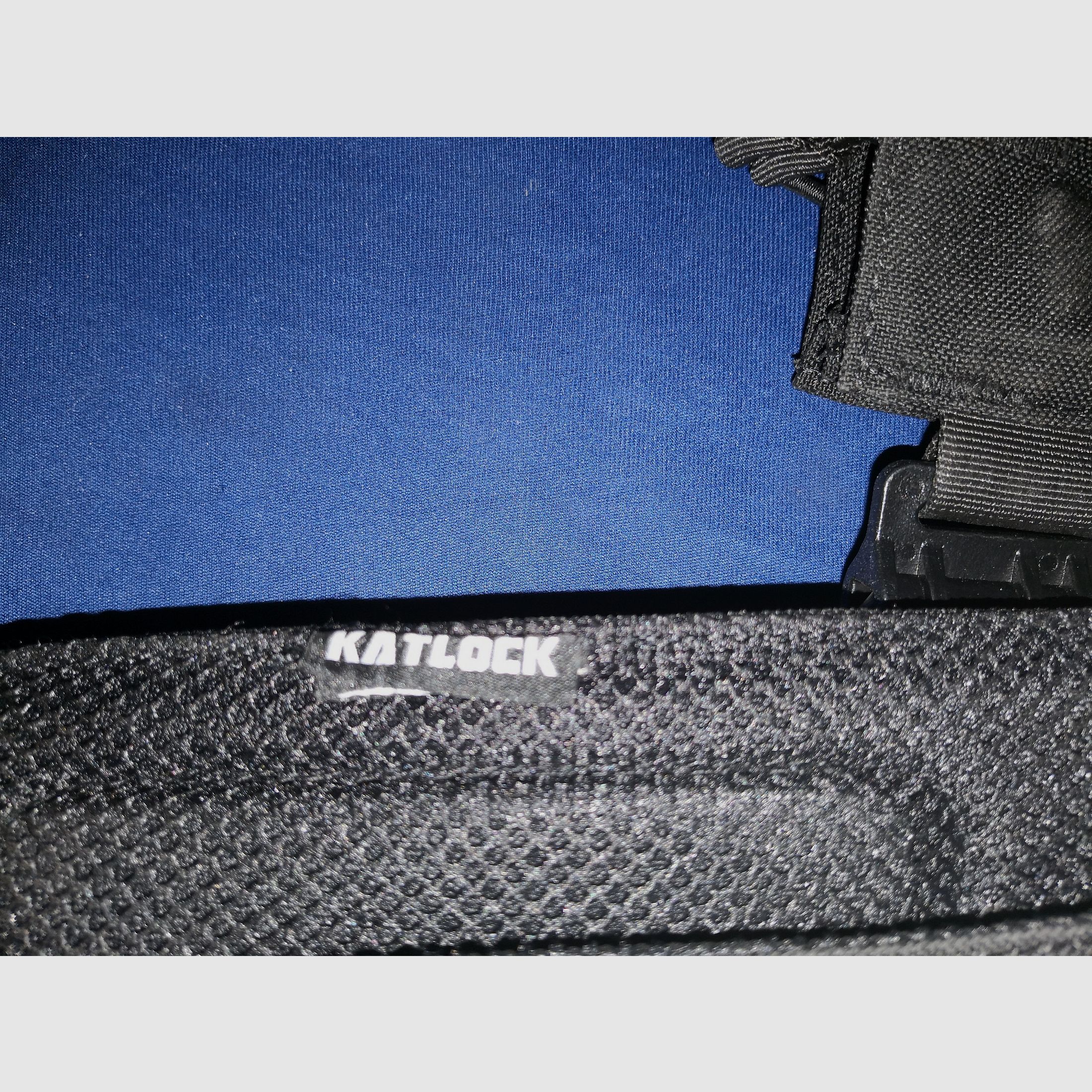 Gilet tactique Katlock noir avec poches supplémentaires