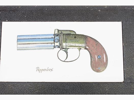 -- Bündelrevolver "Pepperbox" - .375 Perkussion