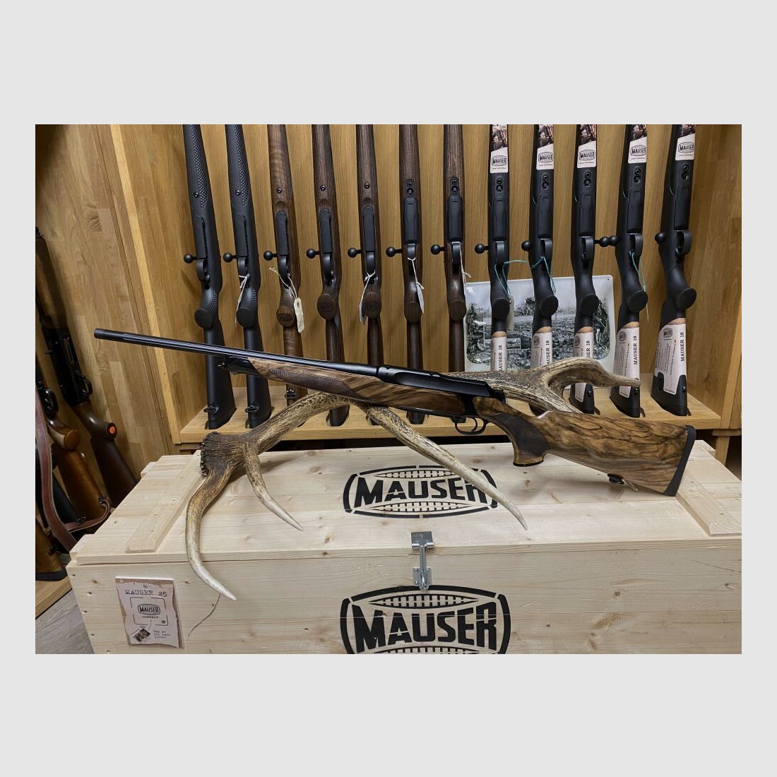 Sauer 505 Ergo Lux, con pacchetto Highland