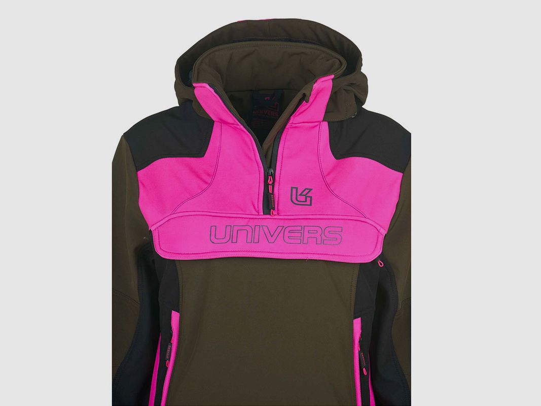 UNIVERS – WOMEN – ALASKA U-TEX HUNTING JACKET Green/Pink, image 5 of 6
