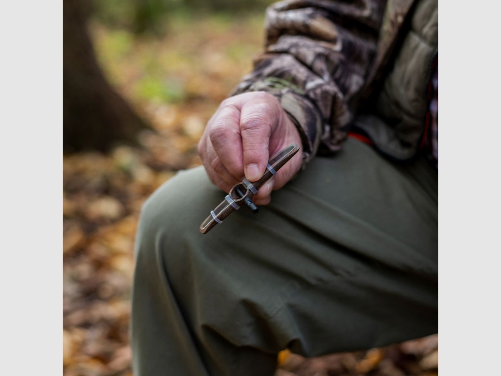 WEISSKIRCHEN Edelholzblatter mit Mauspfeife