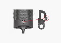ATTACHE DRAGONNE GLOCK 05 NOIR POUR GLOCK GEN3 G17, G22, G31, G34, G35, G37 GEN3