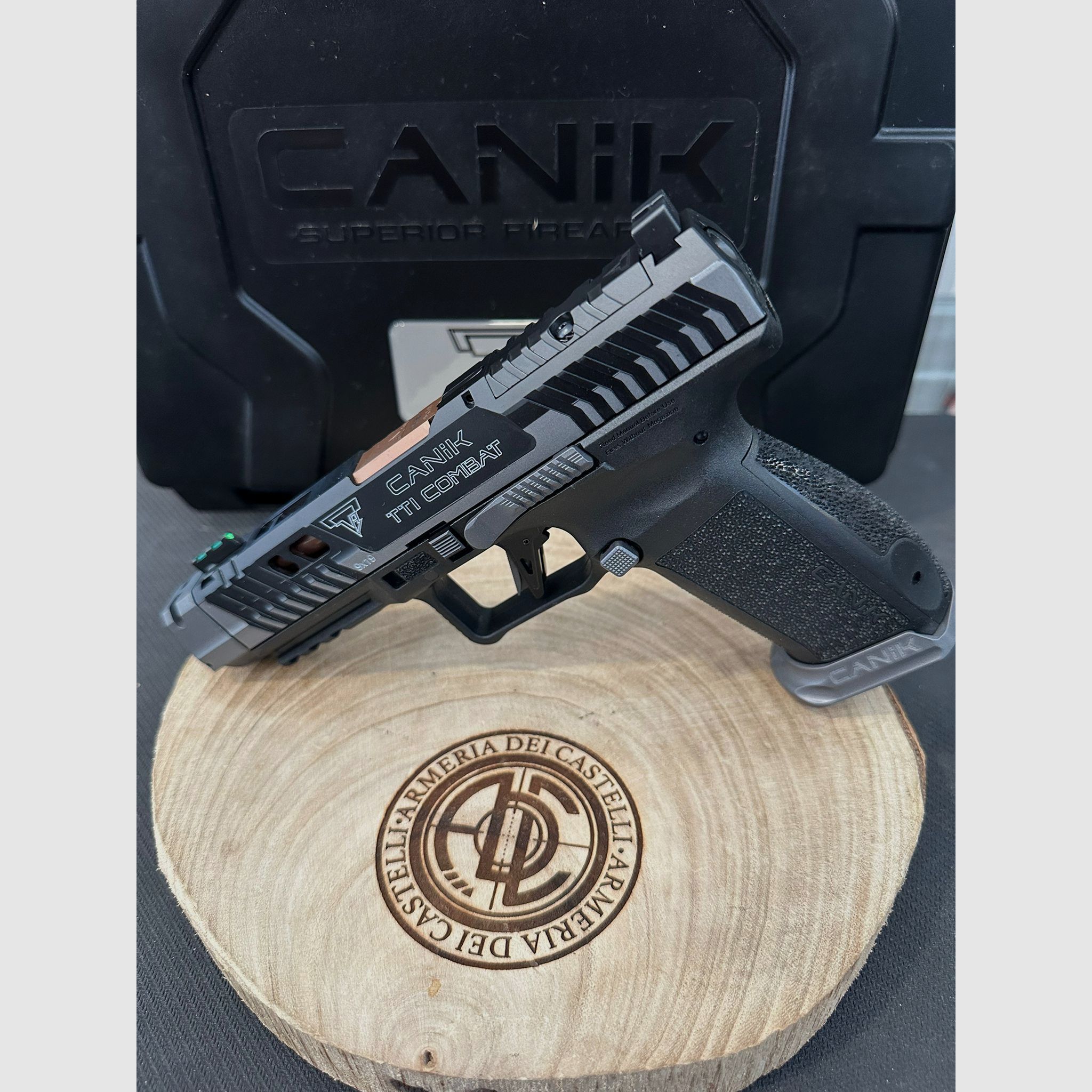 Canik TTI Combat Smoke 9×19, image 1 sur 2