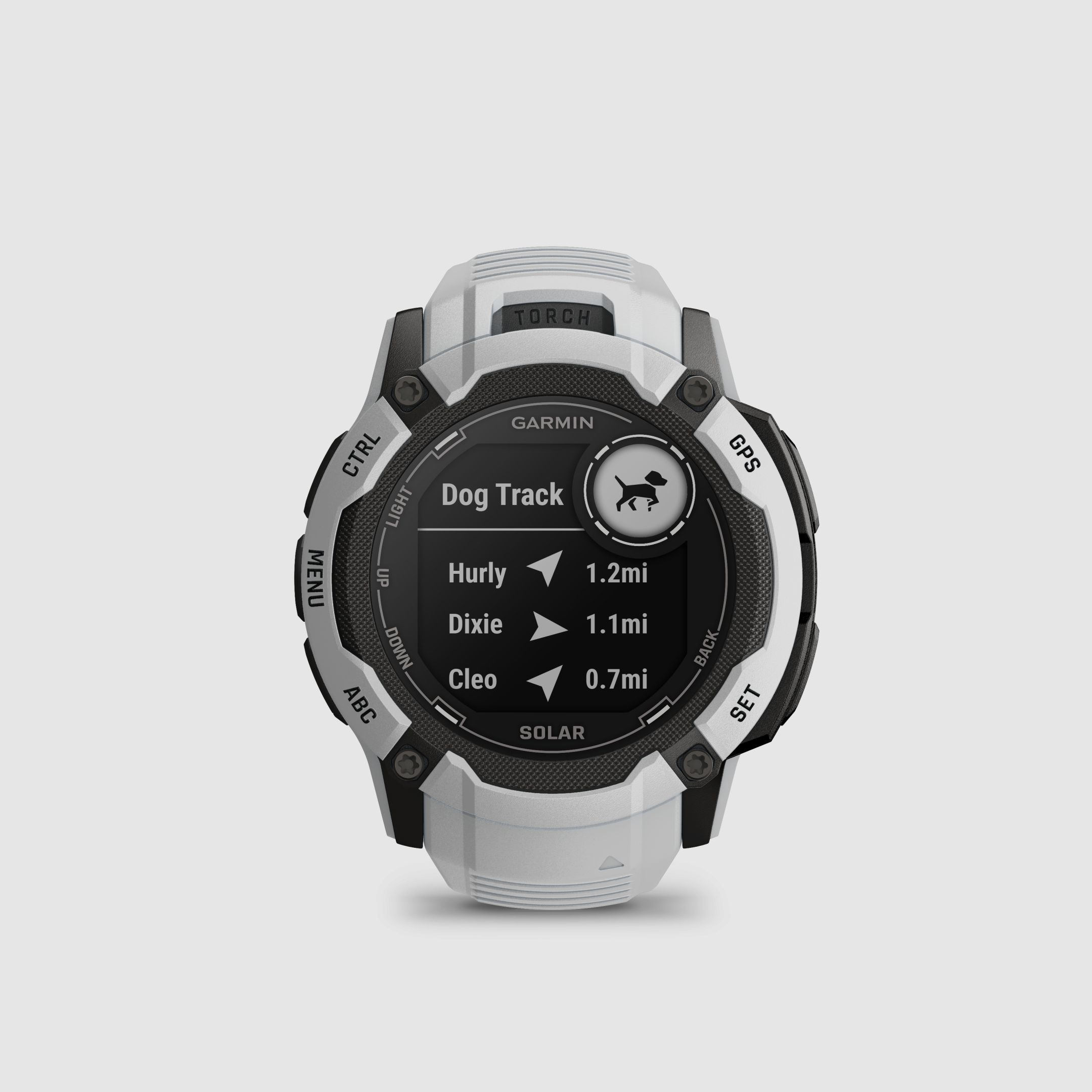 Garmin Instinct® 2X Solar, Steinweiss