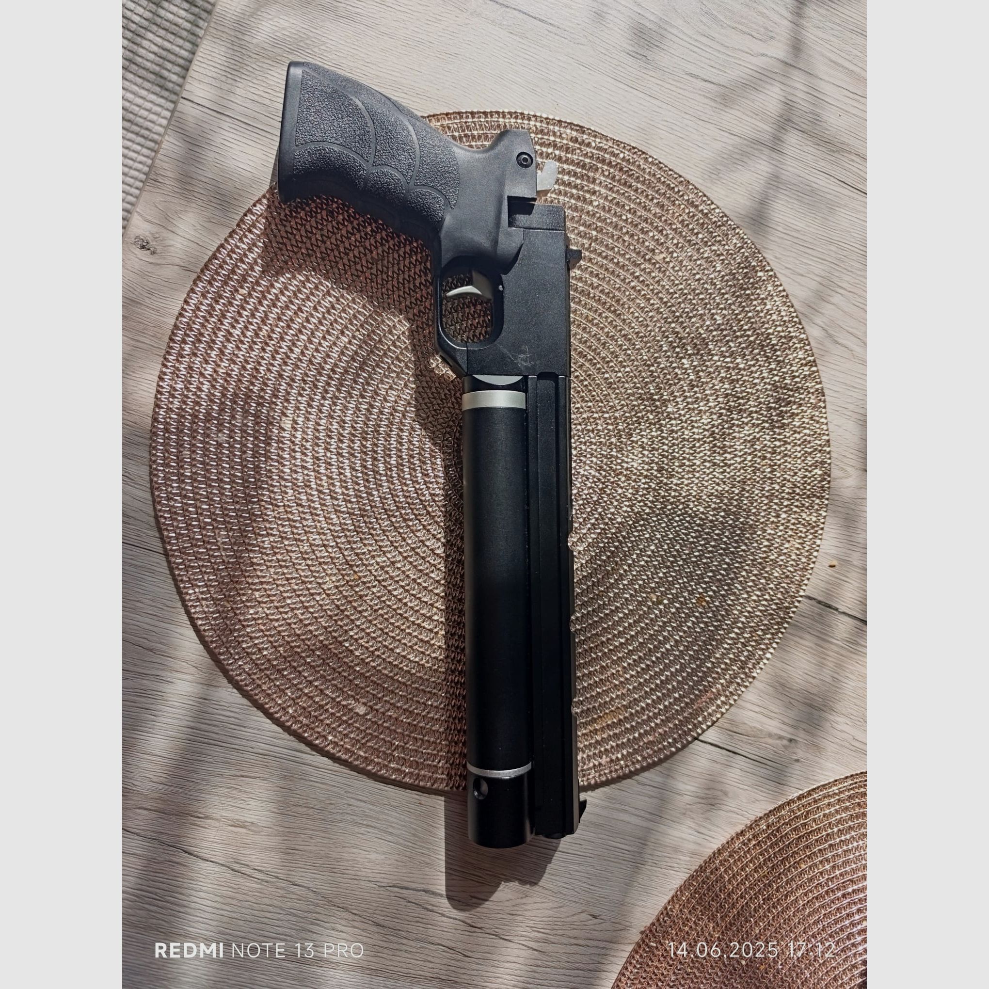 PCP Pistole 5,5mm mit Füllsonde