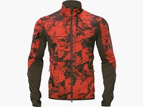 Härkila Wildboar Pro pomarańczowe Camo Fleece kurtki dla mężczyzn