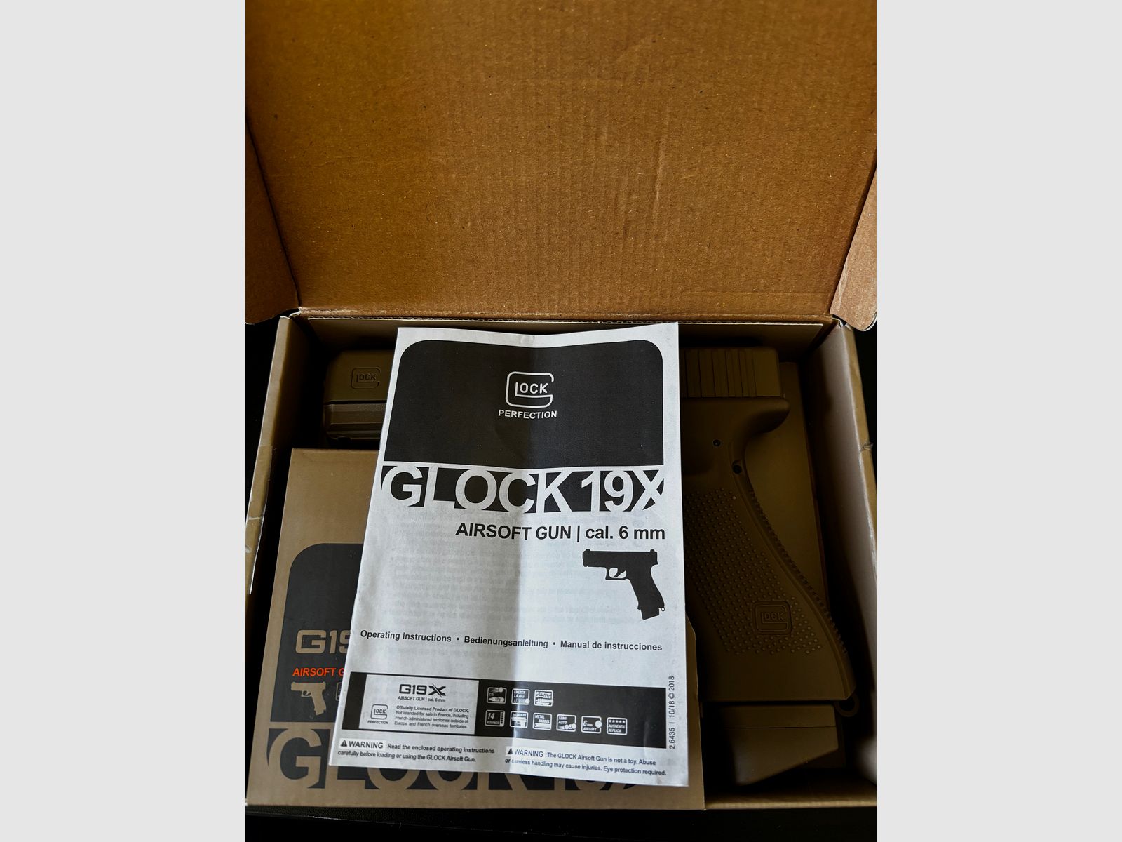Airsoft Glock19X von Umarex