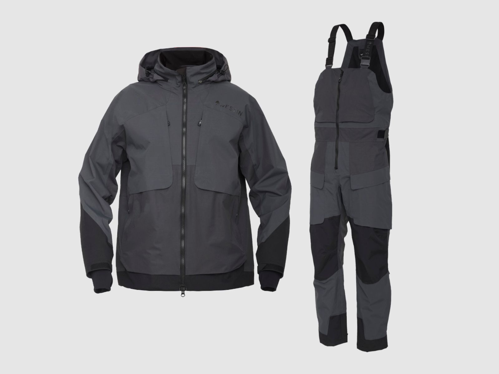 Westin W4 Angelset – Jacke & Bibs Gun Metal