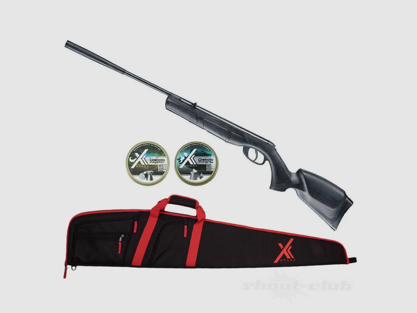 Perfecta Umarex Perfecta RS26 4,5mm Diabolo Zestaw Futerałów