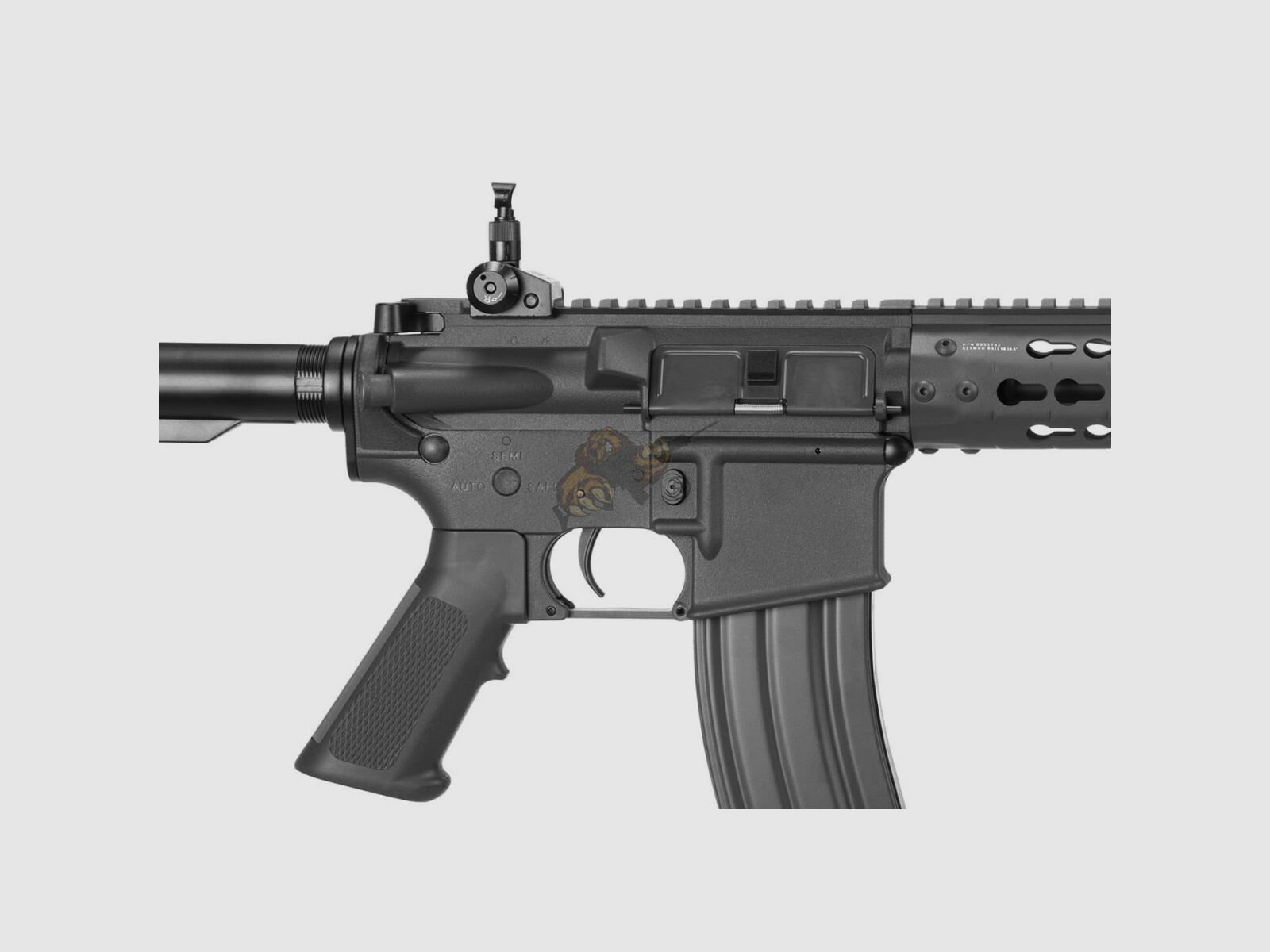 G&G CM15 KR APR 14.5 Inch in Battleship Grey Airsoft S-AEG free from 18
