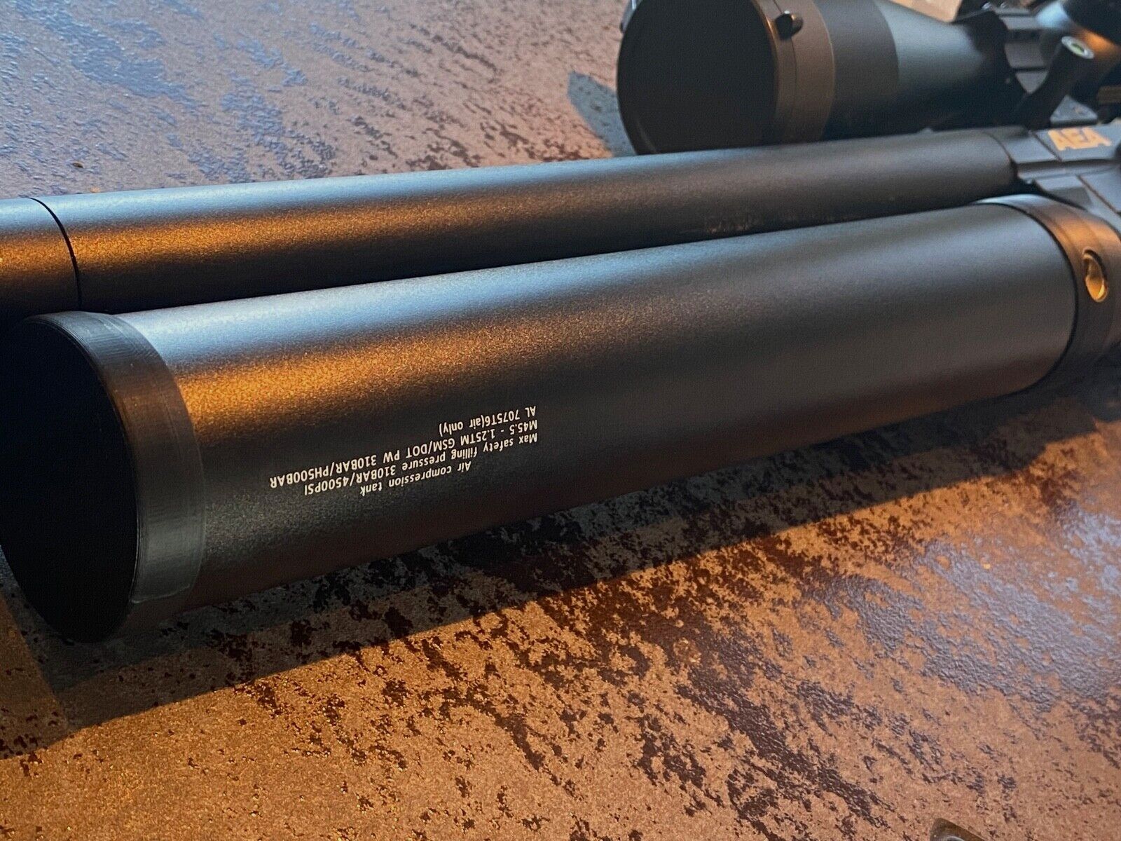 AEA HP Max 1/2 - Frontkappe für Lufttank - optional mit Farbindikator