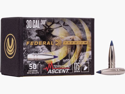 Federal Proiettile .30 / .308 Terminal Ascent 175GR 50 pezzi #PB308TA1
