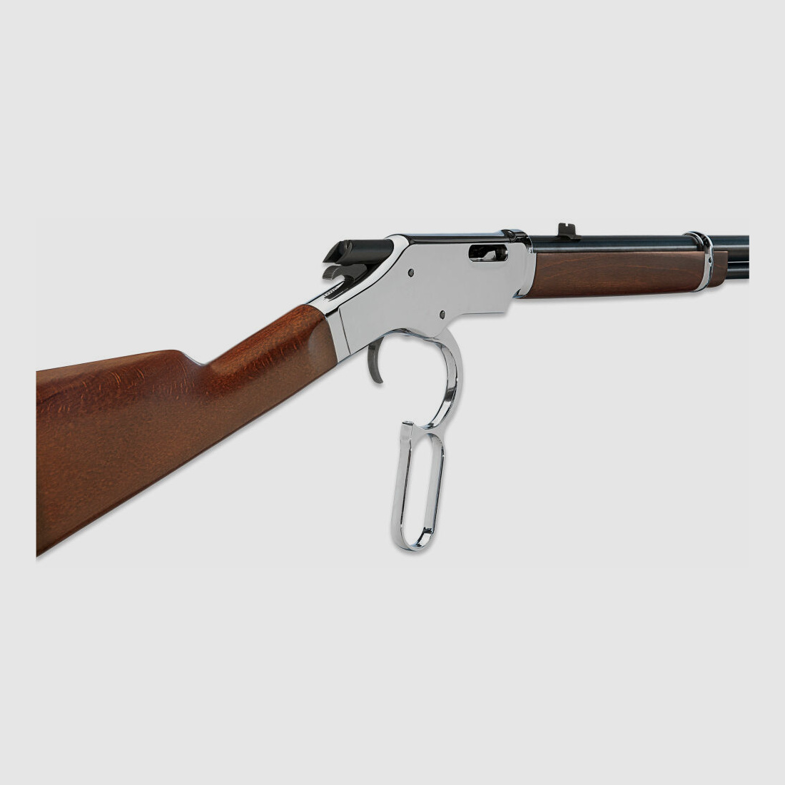 Uberti 1887 Scout Carbine Silver Boy LL 47cm, 15 Schuss inkl. Pica. Schiene Auf Lager