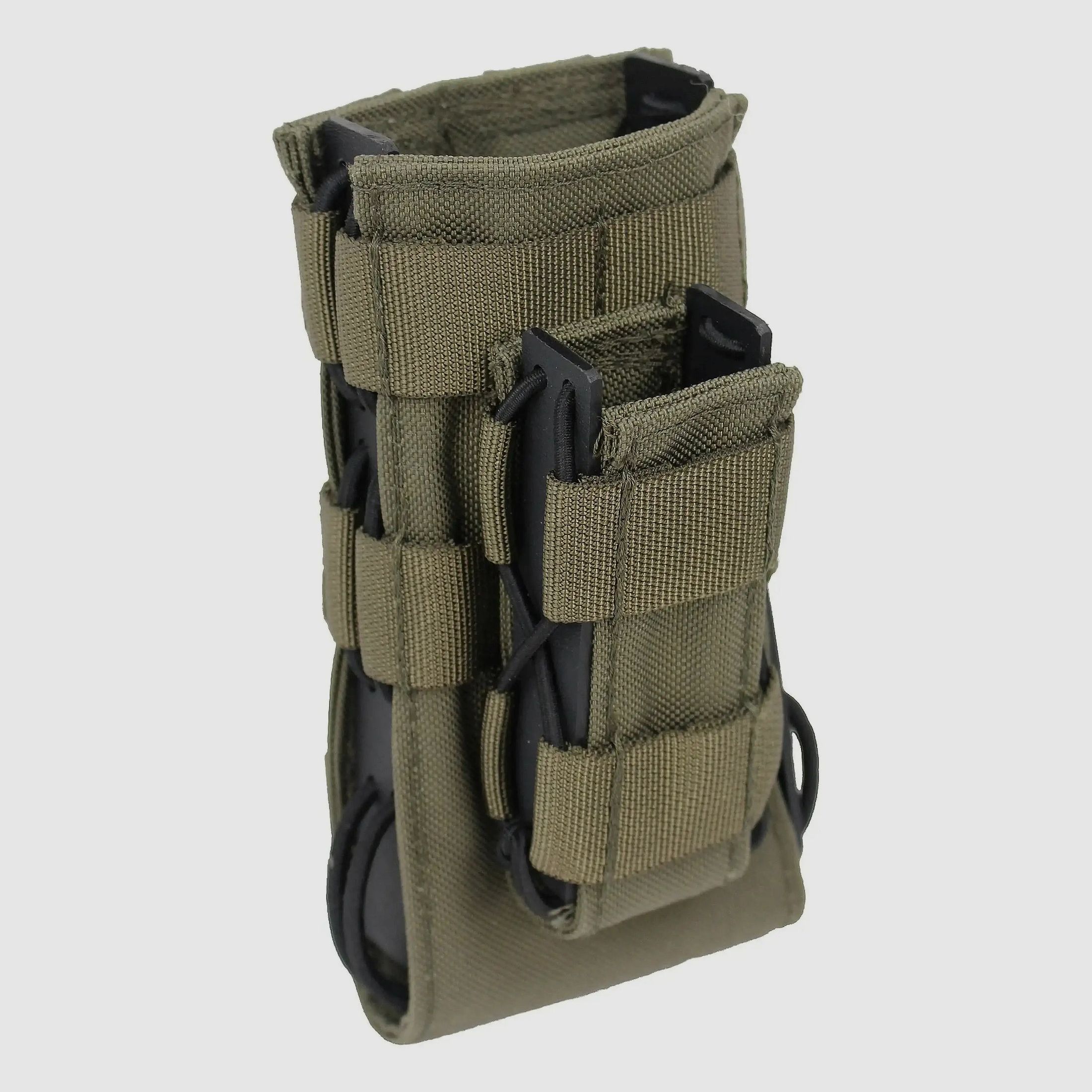 Zentauron Zentauron Schnellzieh-Magazintasche G36 Duo - Steingrau Oliv