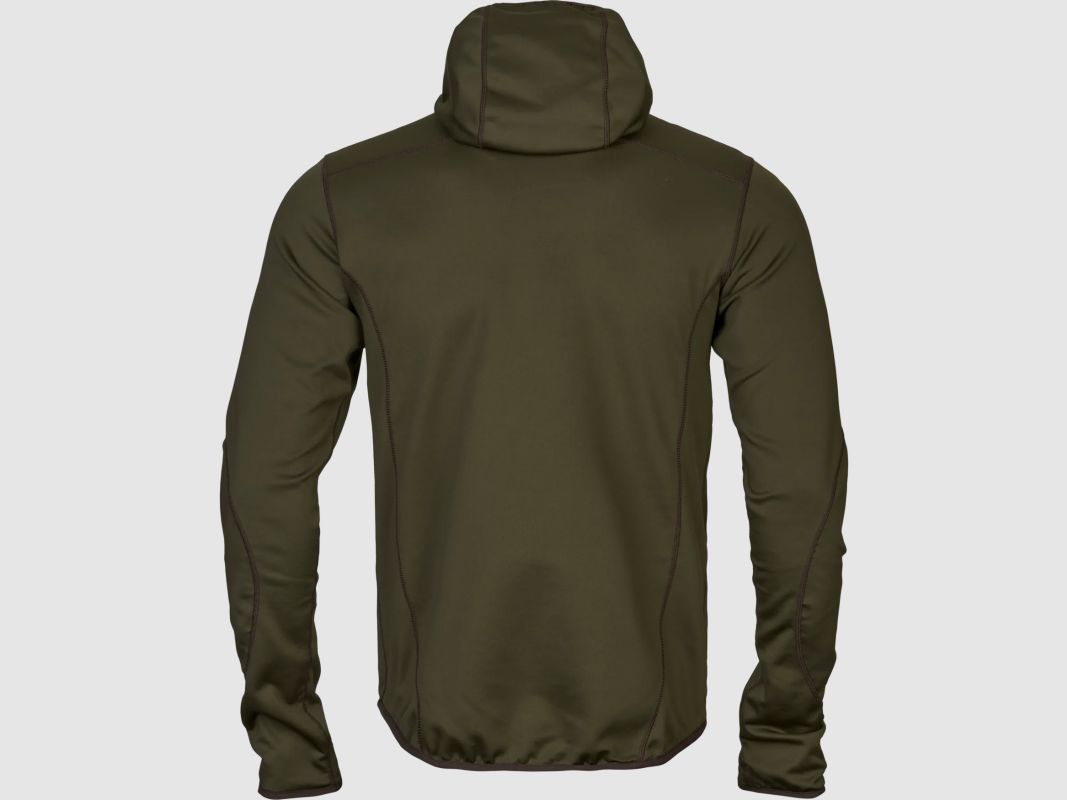 HÄRKILA DEER STALKER HOODED FLEECE JACKET WILLOW GREEN, image 2 of 2