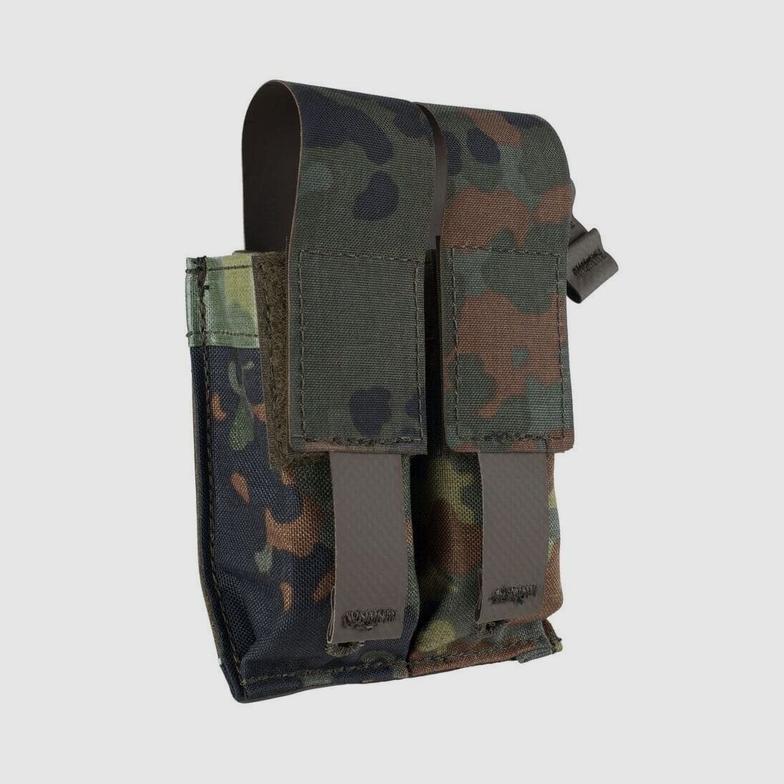 Torba na podwójny magazynek Lindnerhof HL004 w kamuflażu Flecktarn