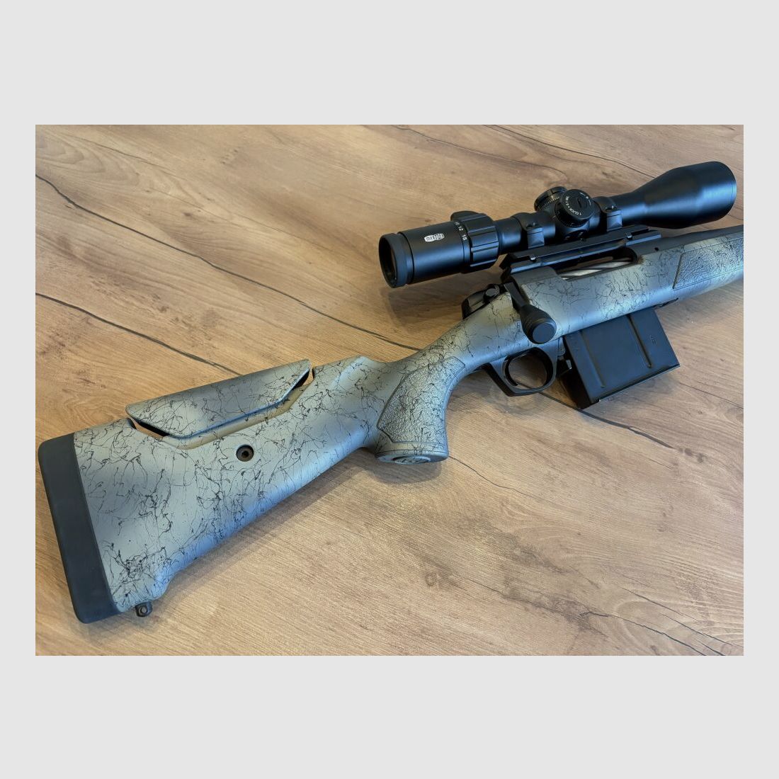 Bergara B14 inkl. Meopta 3-15x50, Dentler--Montage, Jaki Schalldämpfer 7mmPRC