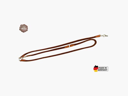 AKAH shoulder leash made of yak leather velour