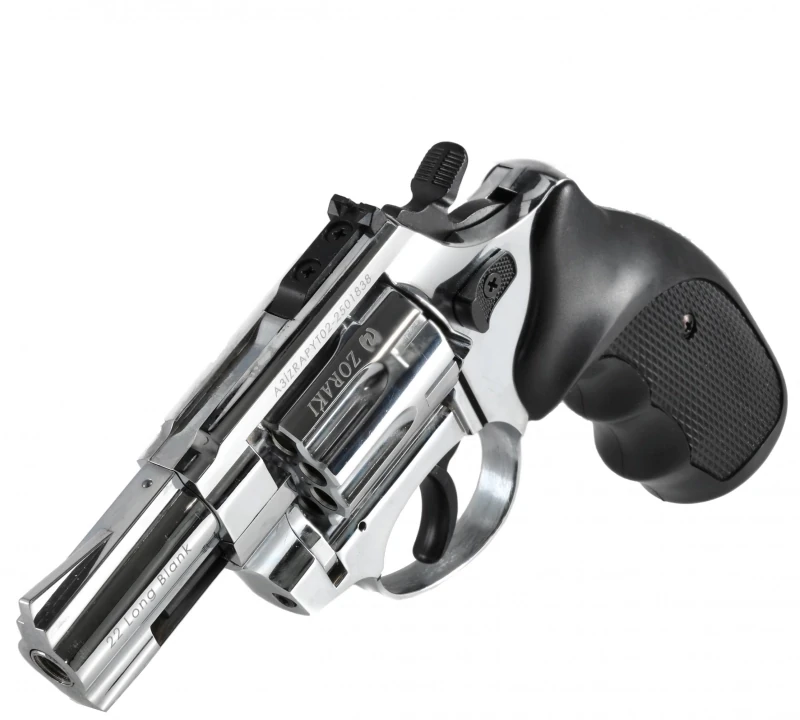Revolver a salve BAS Zoraki R1-K6L 2,5" Chrome cal. 6 mm Long, immagine 3 di 11