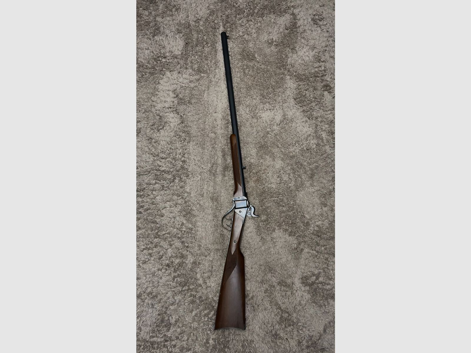 Sharps Rifle 1874 Sporting – Calibro .45-70 Gov. – I.A.B. Marcheno – Fantastica tempra colorata, immagine 4 di 7