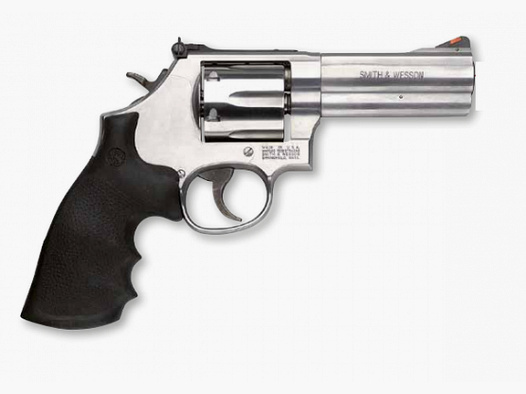 Smith & Wesson Mod. 686, 6", Balkenkorn .357Mag. roestvrijstalen revolver