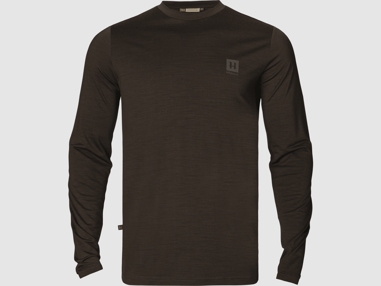 Härkila Base All Season L/S Undershirt Men Shadow Brown 3XL