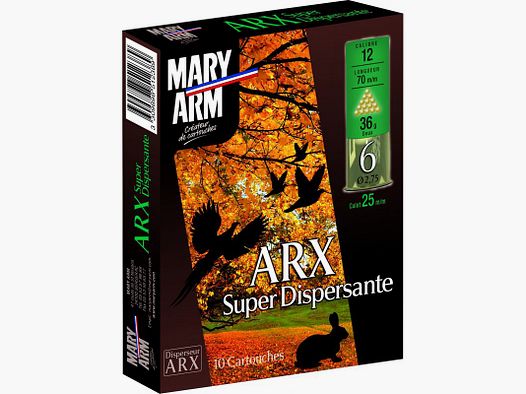 JACHTPATRONEN MARY ARM ARX SUPER DISPERSIEF 36 – KALIBER 12