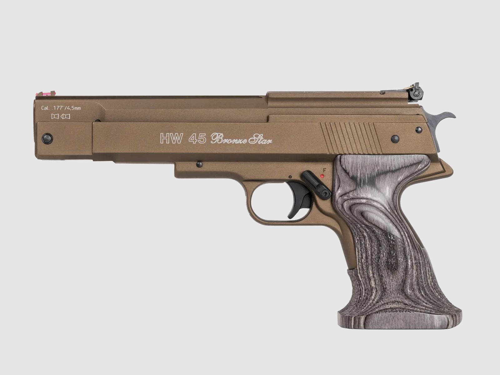 Pistolet à air Weihrauch HW 45 Bronze Star
