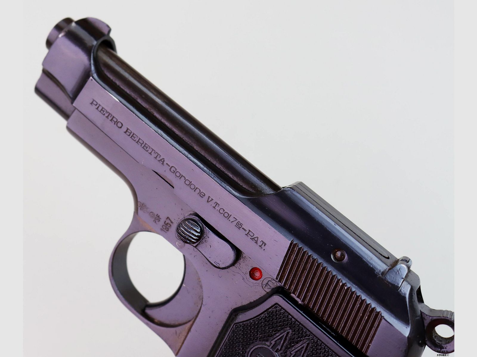Pistola Beretta mod. 1935 cal. 7,65 mm matr. 913375, immagine 5 di 5