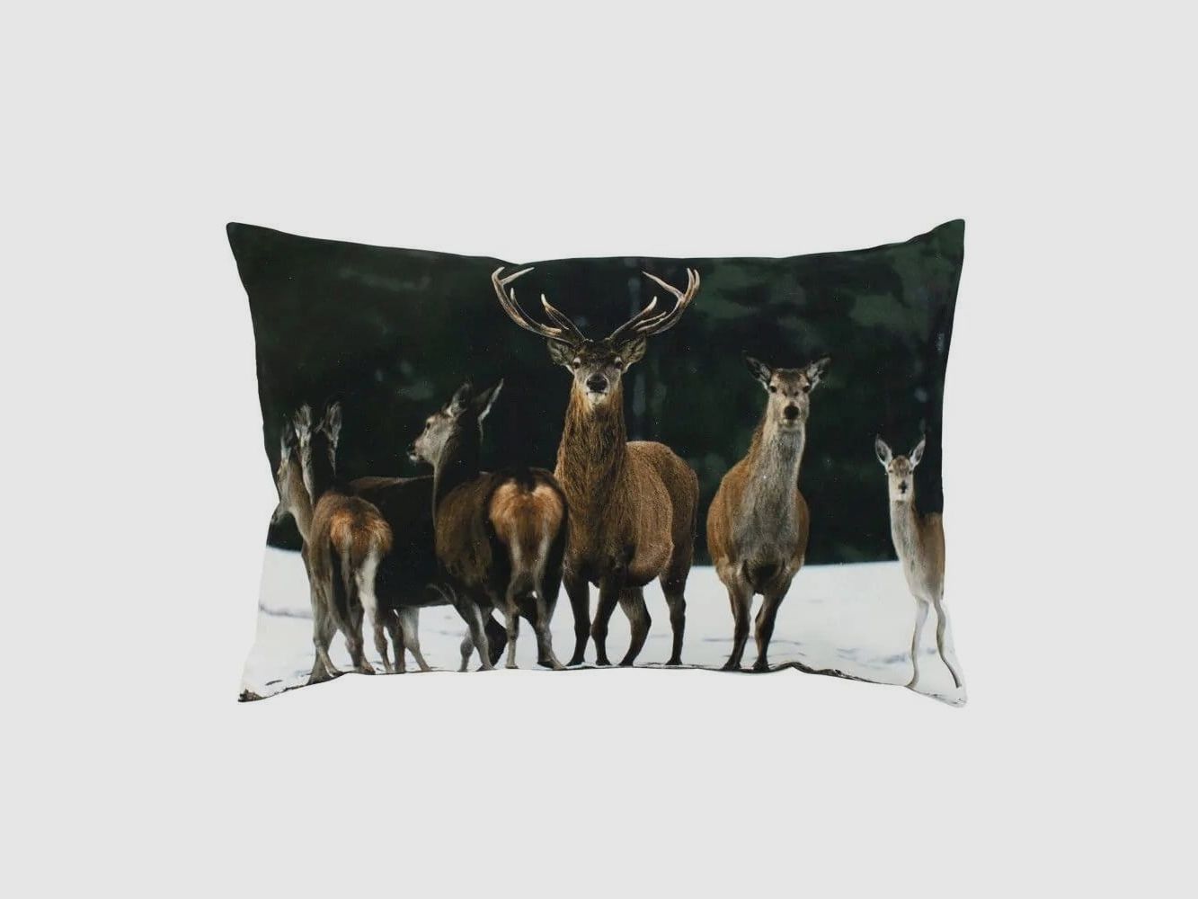 LivingActive Kissen Hirsch Herde