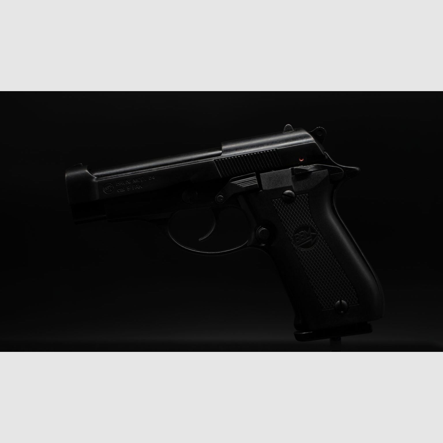 Pistole mit Platzpatronen Bruni Mod. 84 Kal. 9 mm, Bild 3 von 4