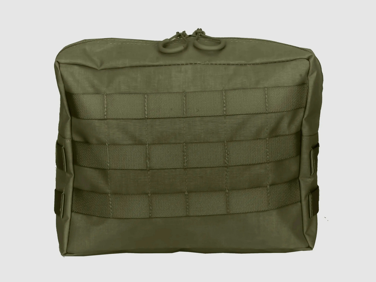 Zentauron Molle Sac Zippé Standard Extra Large - Gris Pierre Olive