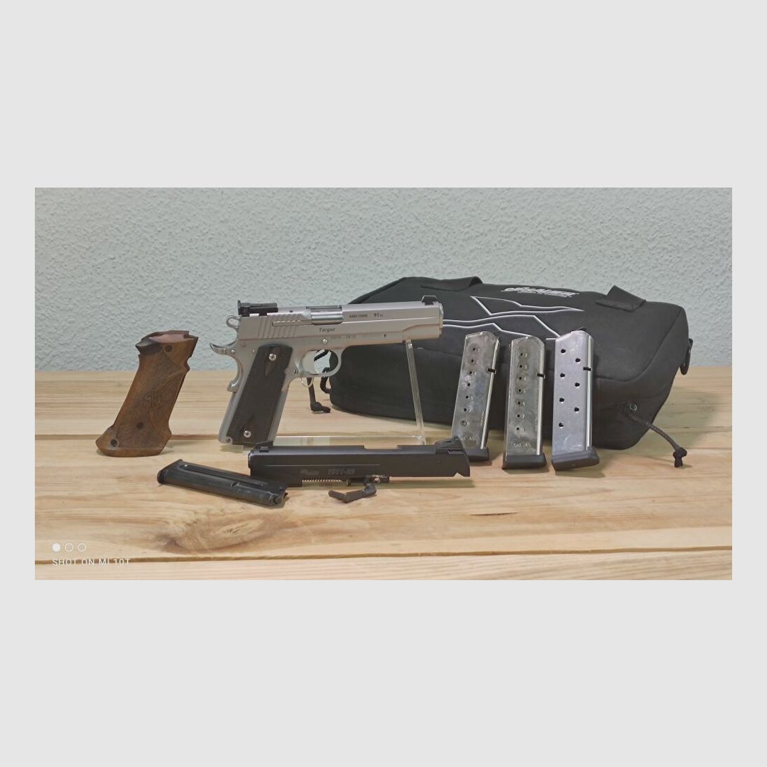 SigSauer 1911 Target Stainless