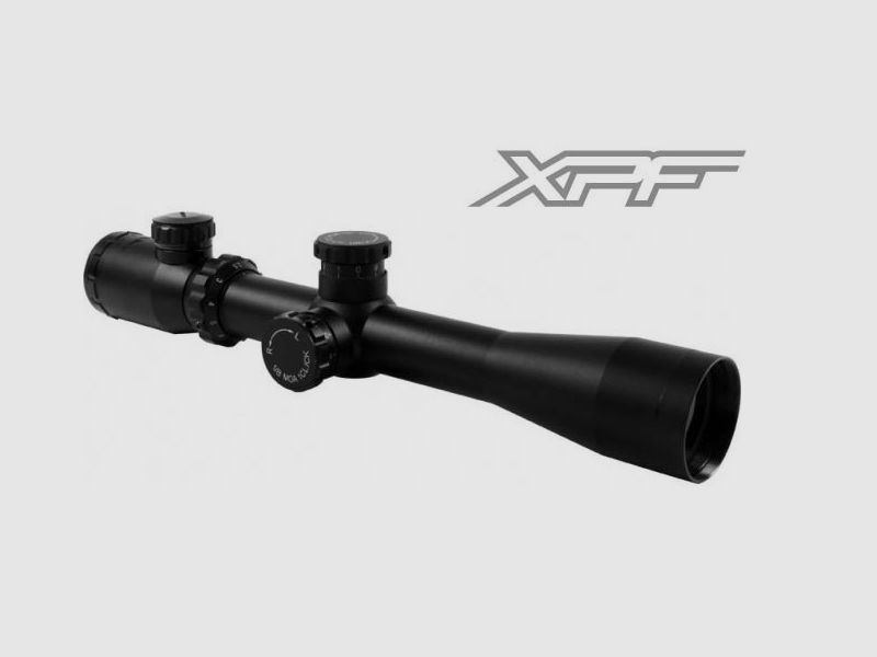 Lunetta Aim Sports XPF 2,5-10X40, reticolo mildot illuminato, immagine 1 di 2